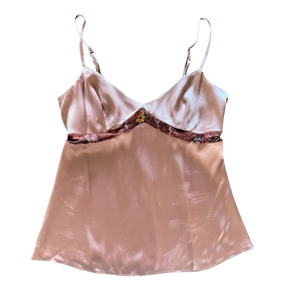 Review Australia Satin Lace Camisole Top